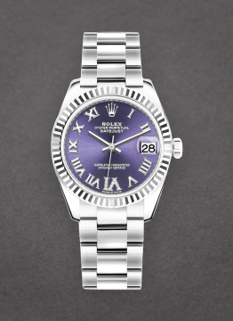 Pre-Owned Rolex 278274 Mid Size 31mm Datejust in Steel with Fluted Bezel 278274