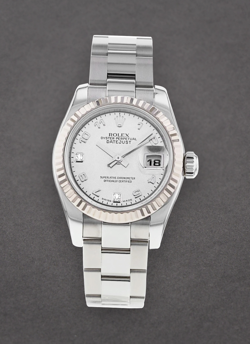 Pre-Owned Rolex Datejust 36mm in Steel with Fluted Bezel