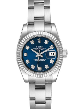 Pre-Owned Rolex 179174 Datejust 36mm in Steel with Fluted Bezel 179174