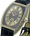 White Gold Cintre Curvex  7500 - Large Size with Factory Diamond Case 