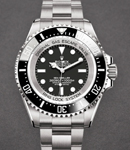 Sea Dweller Deep Sea Ref 126067 in Titanium with Black Bezel on Titanium Oyster Bracelet with Black Dial