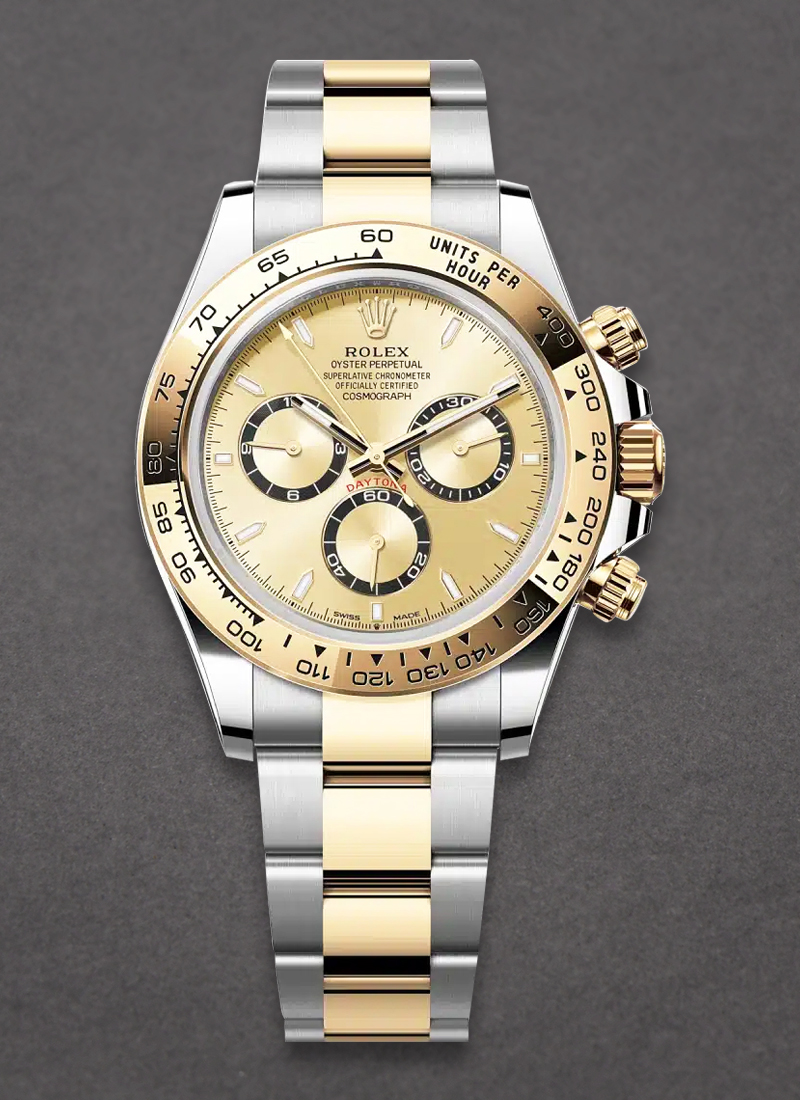 Pre-Owned Rolex Daytona 2-Tone in Steel with Yellow Gold Bezel