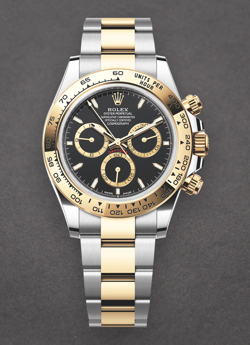 Pre-Owned Rolex Daytona 2-Tone in Steel with Yellow Gold Bezel