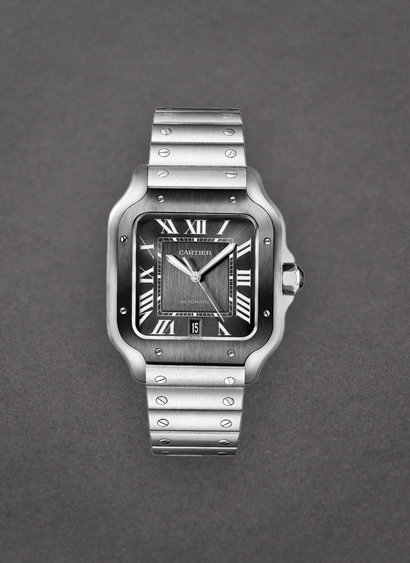 Cartier Cartier Santos Square Large Size in Steel