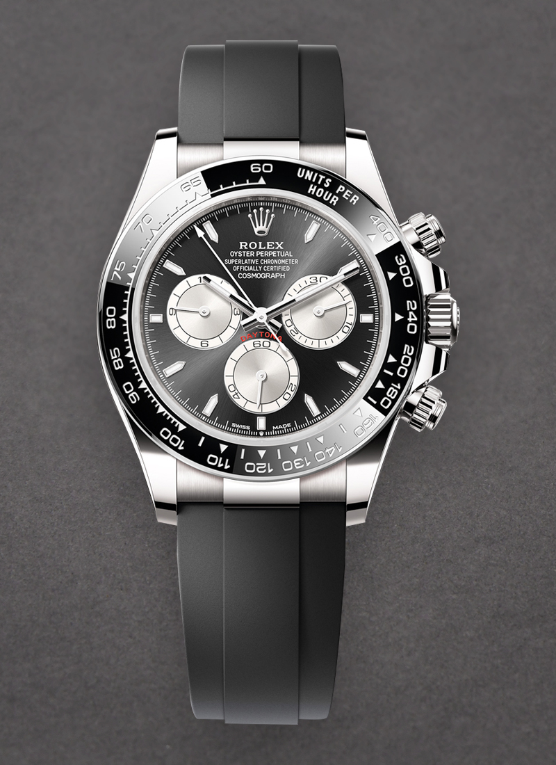 Pre-Owned Rolex Daytona in White Gold with Ceramic Bezel