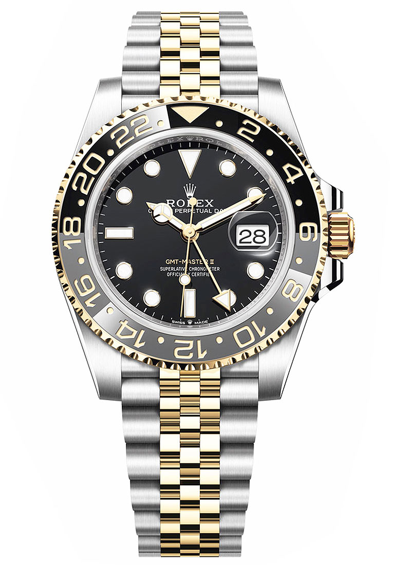 Pre-Owned Rolex GMT Master II 40mm in 2 Tone