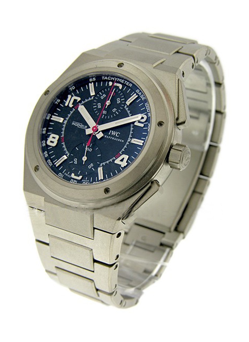 IWC Ingenieur Chronograph AMG in Titanium 372503 Titanium ...