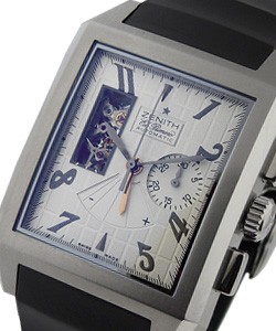Grand Port-Royal Open Steel on Strap with Silver Dial