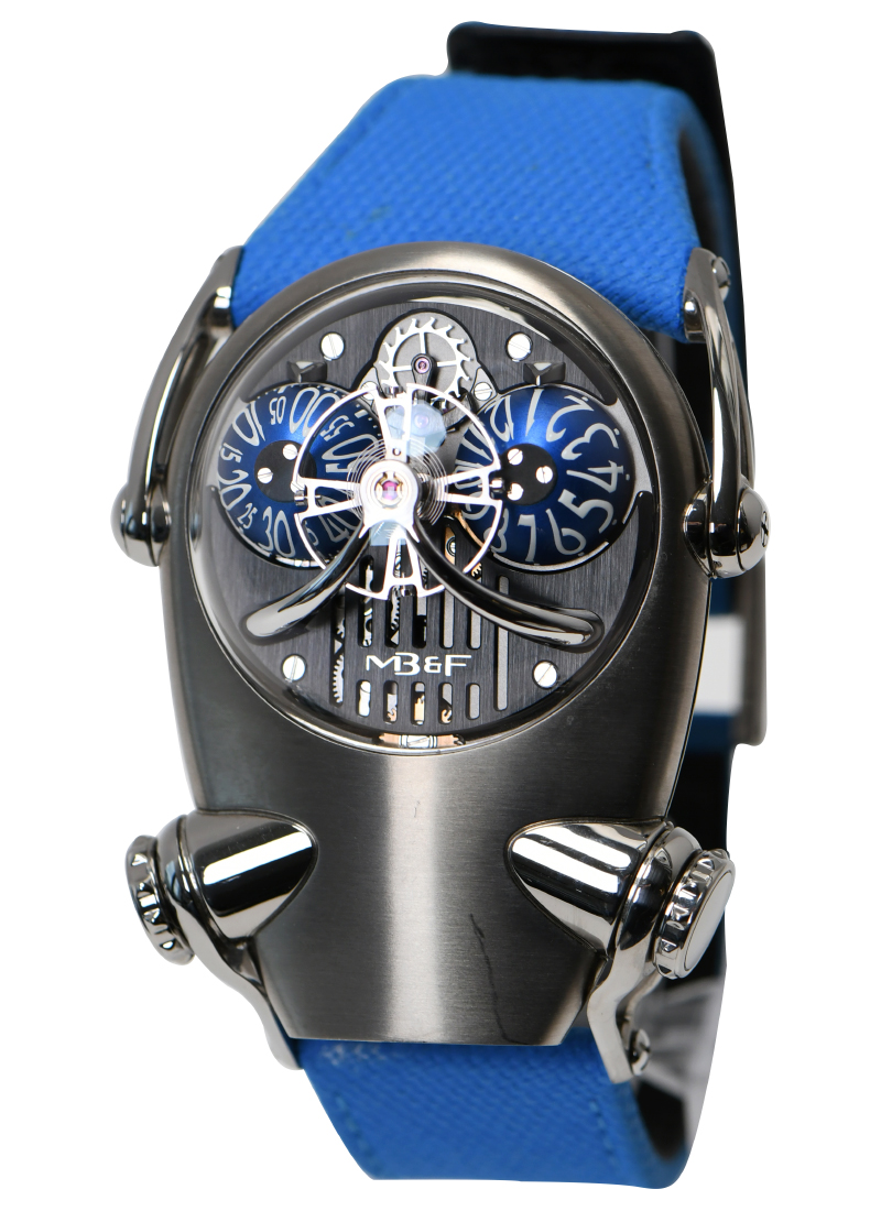 MB&F HM10 Horological Machine Bulldog in Titanium 100.TL.BL