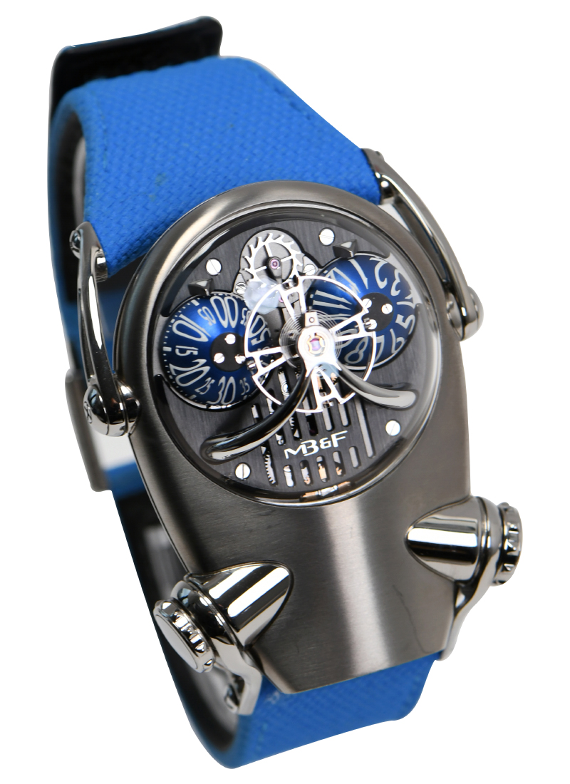 MB&F HM10 Horological Machine Bulldog in Titanium 100.TL.BL