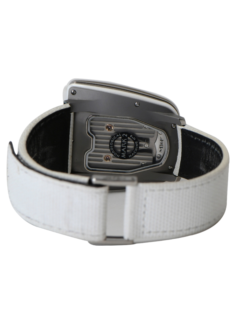 MB&F Horological Machine N°8 Mark 2 in Titanium and White Composite 82TLW