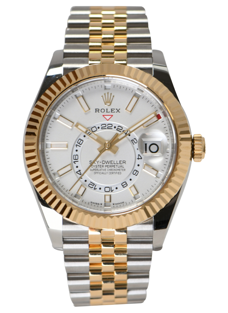Rolex Sky Dweller Two-Tone in Stainless Steel and Yellow Gold 336933