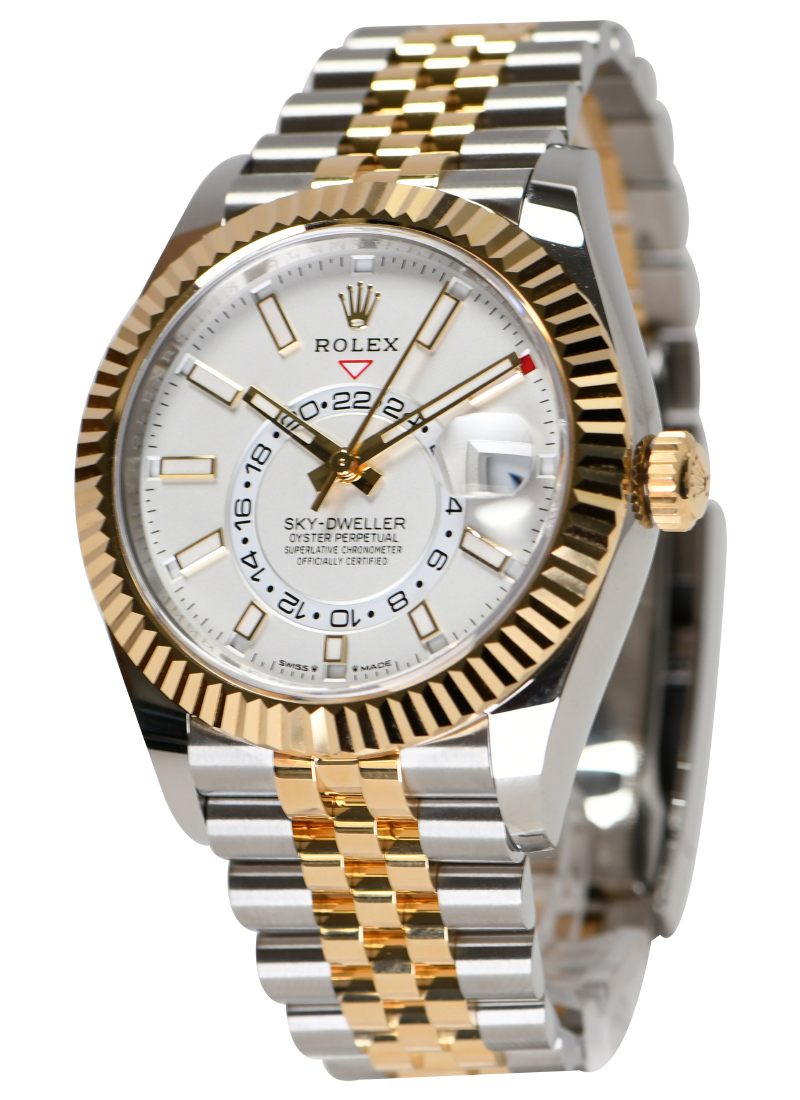 Rolex Sky Dweller Two-Tone in Stainless Steel and Yellow Gold 336933