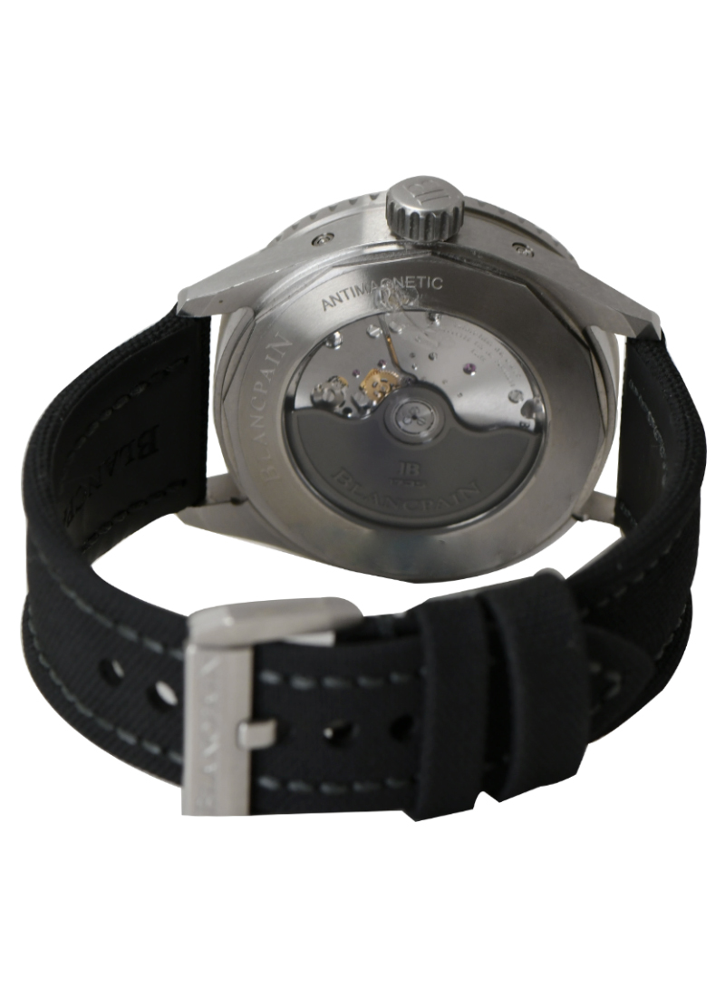 Blancpain Fifty Fathoms Bathyscaphe Complete Calendar Moonphase in Brushed Stainless Steel 5054 1110 B52A