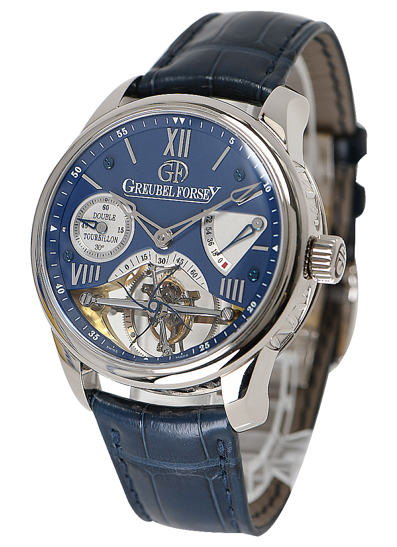 Greubel Forsey Double Tourbillon 30 Vision Execution Speciale in White Gold  GF02
