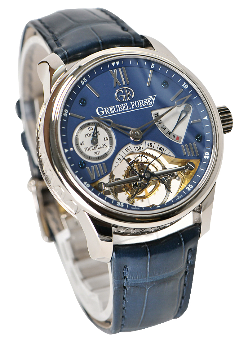 Greubel Forsey Double Tourbillon 30 Vision Execution Speciale in White Gold  GF02