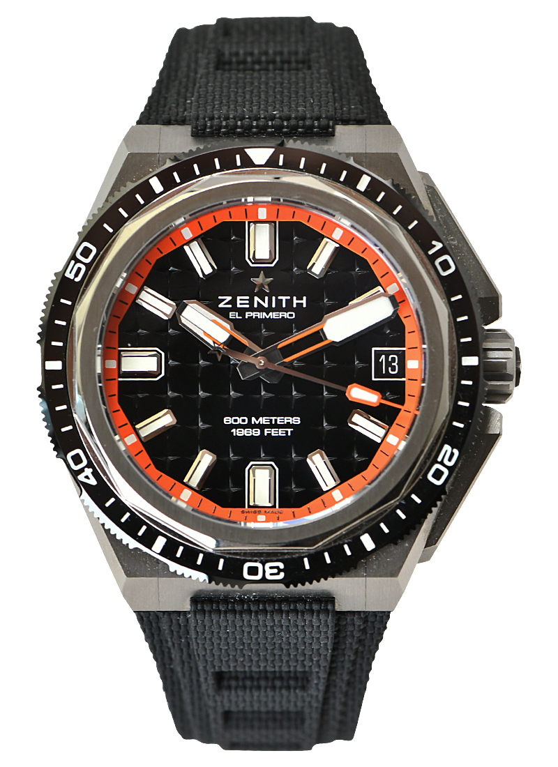 95.9600.3620/21.I300 Zenith Defy Xtreme Diver Titanium | Rostovsky