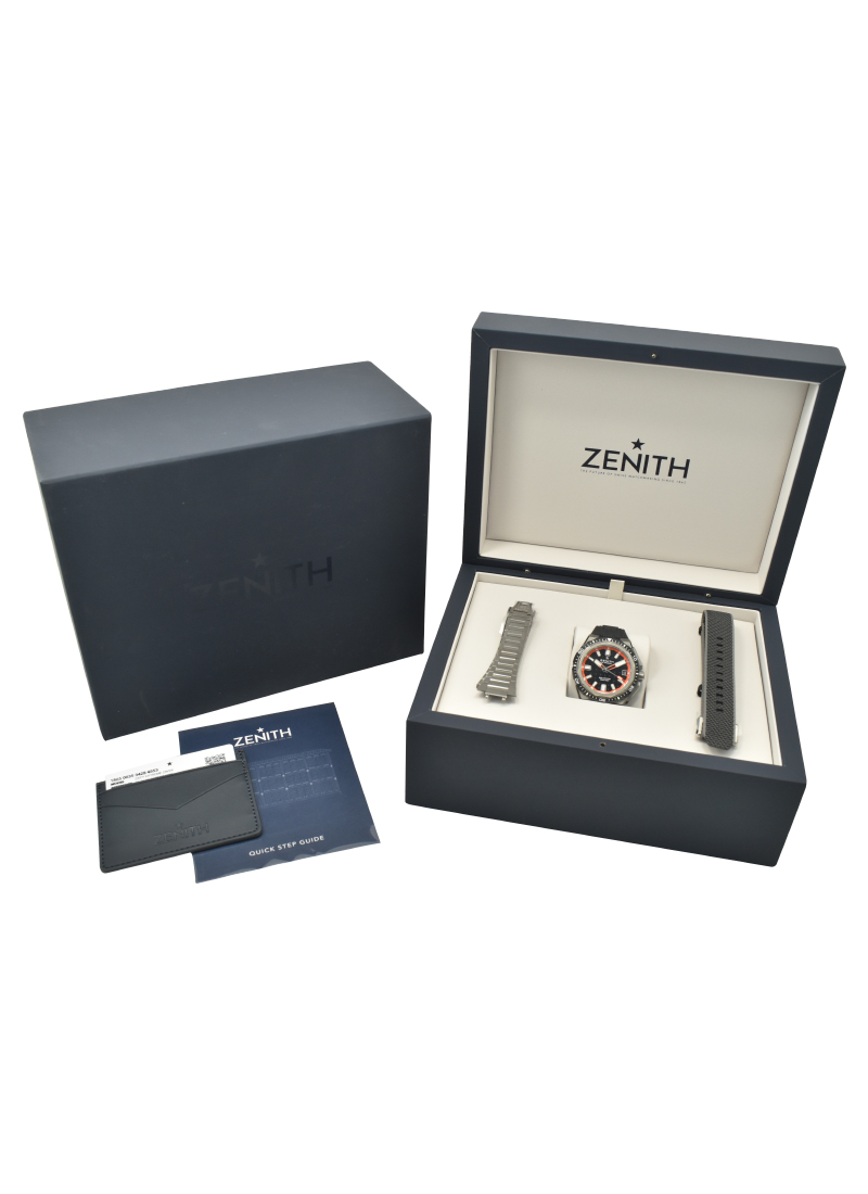 95.9600.3620/21.I300 Zenith Defy Xtreme Diver Titanium | Rostovsky
