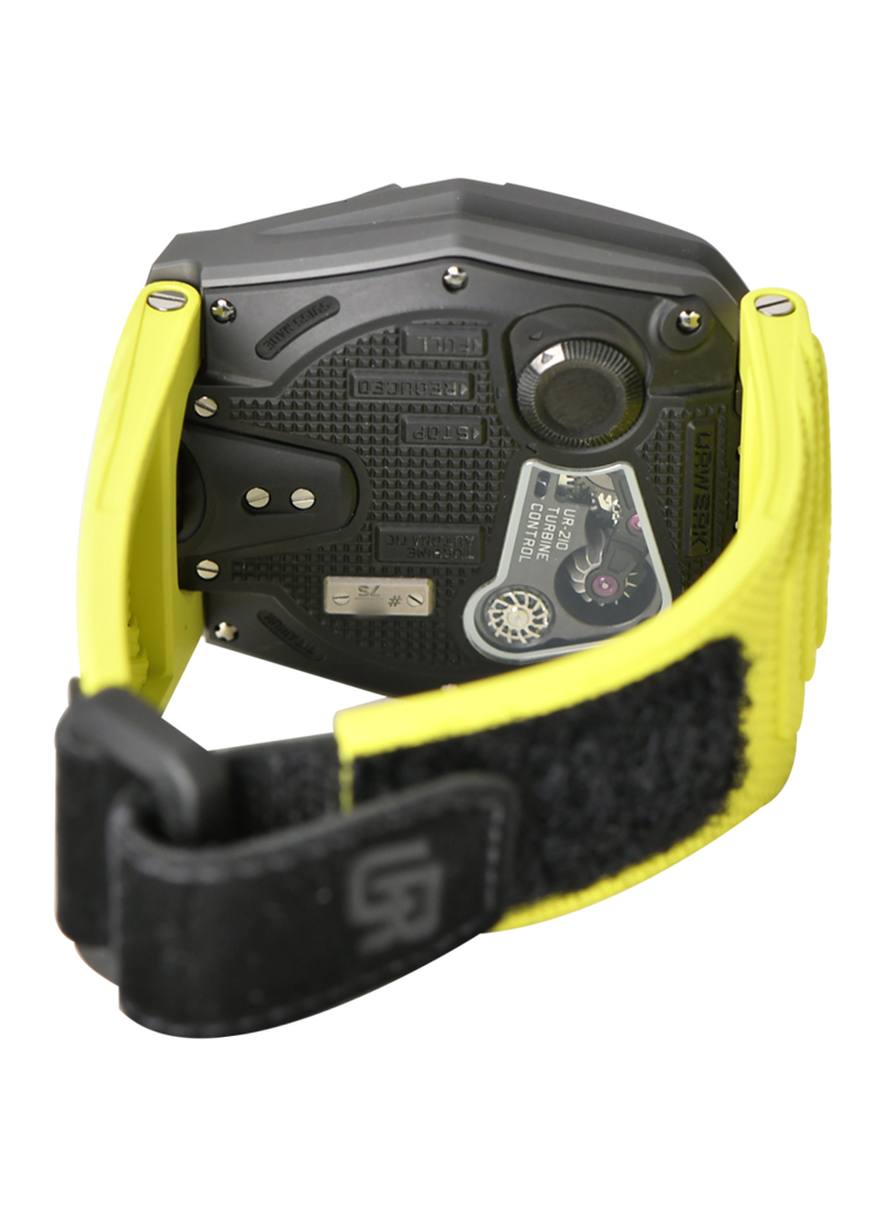 Urwerk 210Y Black Hawk in AlTiN-Treated Steel Z15-685