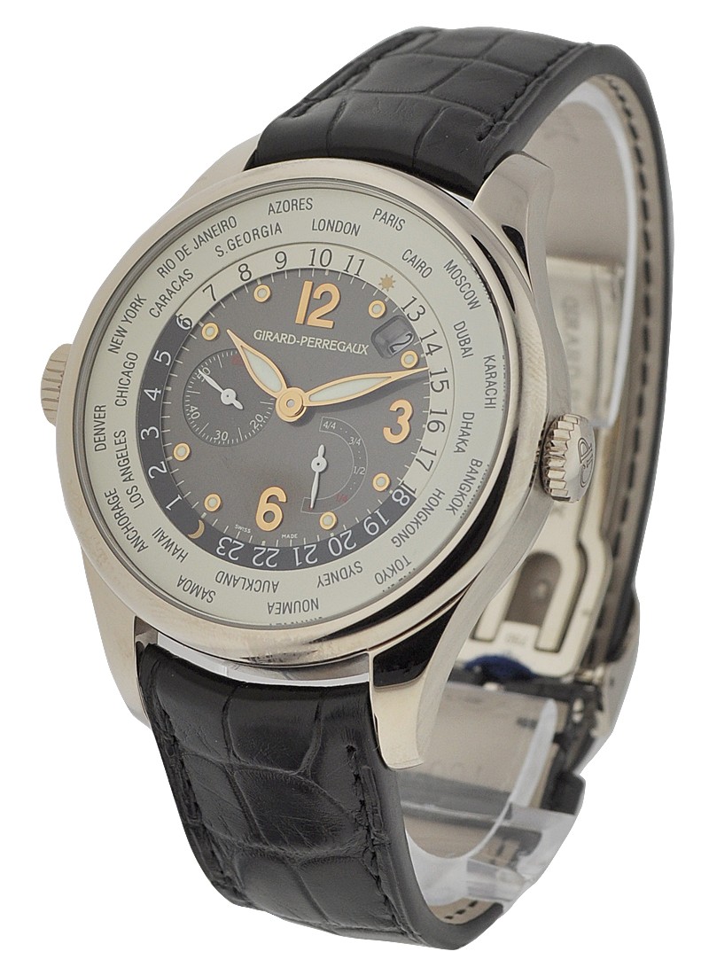 Girard Perregaux WW.TC Worldwide Time Control Power Reserve Franois  Perregaux 49850-11-253-0 Belt not included