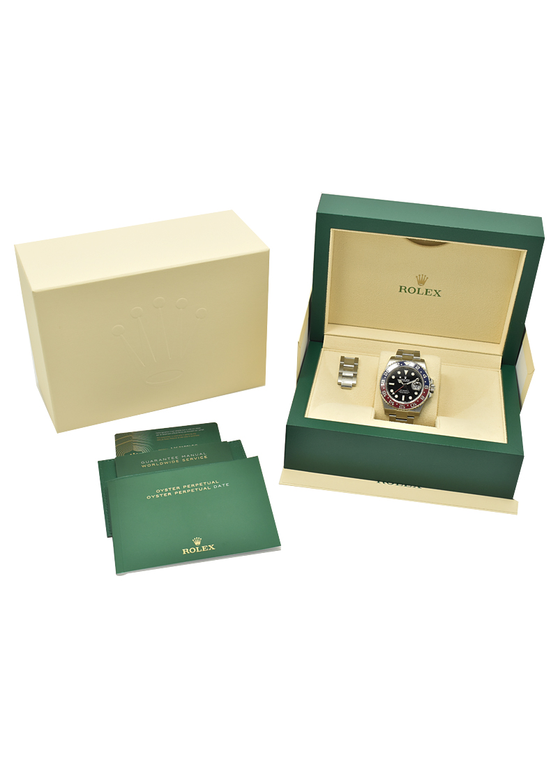 126710BLRO Rolex GMT-Master II Steel | Rostovsky Watches