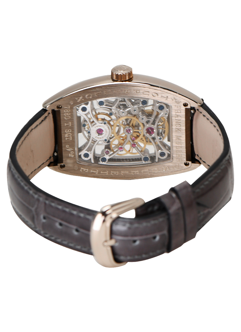 7880 T SQT Franck Muller Cintree Curvex Skeleton Tourbillon