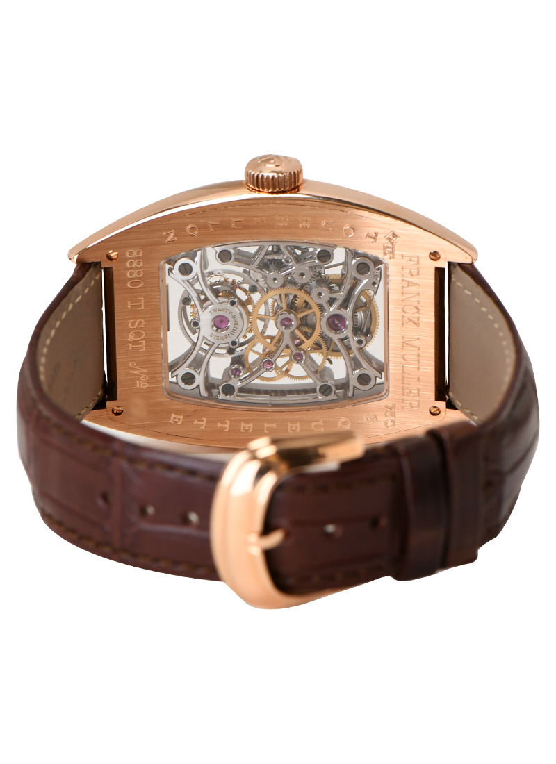 8880 T SQT Franck Muller Cintree Curvex Skeleton Tourbillon