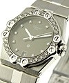 St. Moritz with Diamond Bezel Lady's Small Size -White Gold with Diamond Dial