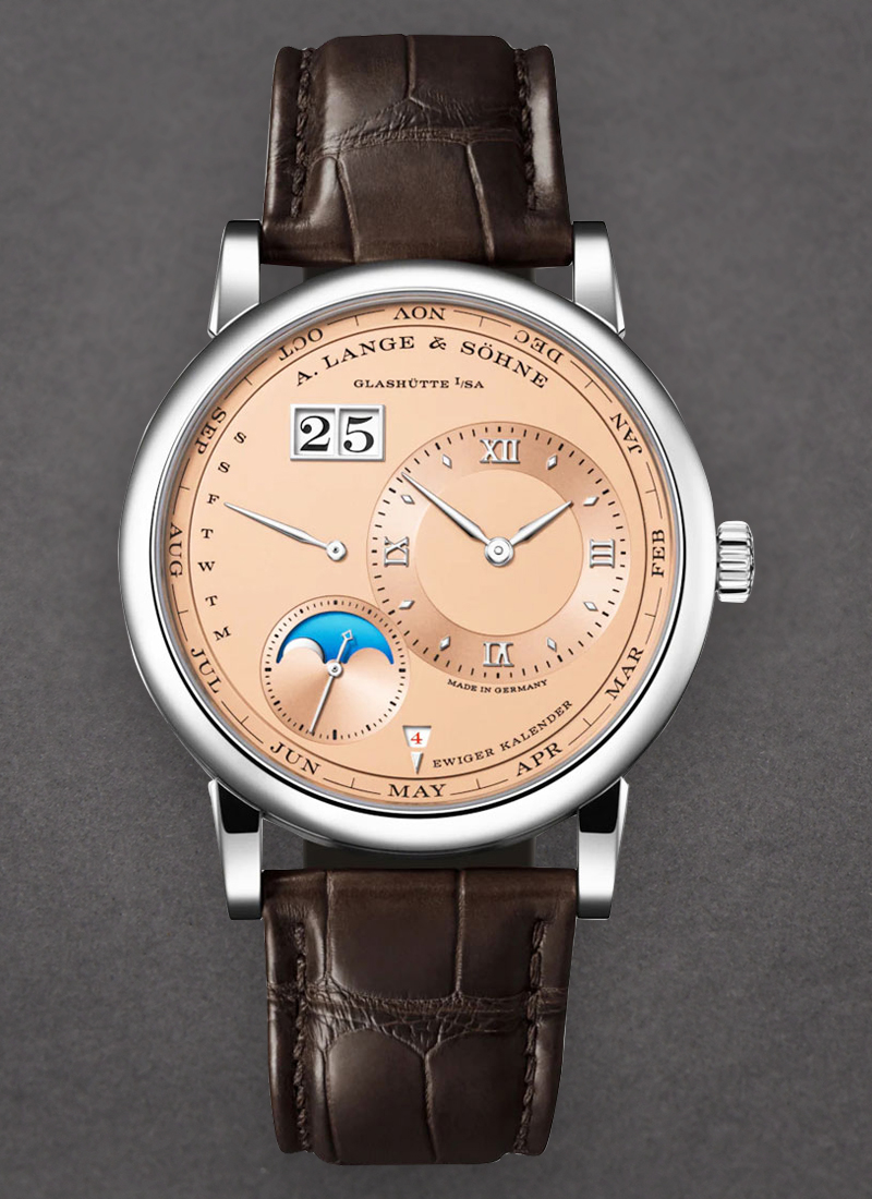 A. Lange & Sohne Lange 1 Perpetual Calendar in White Gold - Limited Edition to 150 pcs.