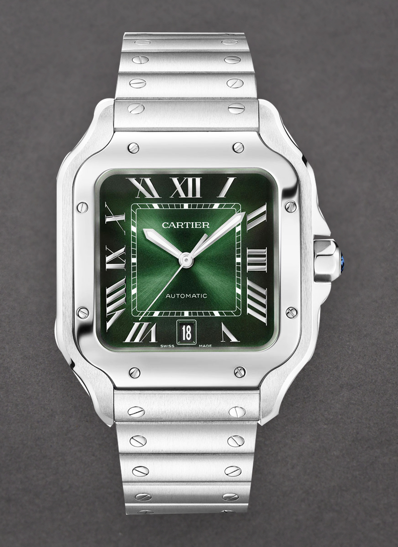 Cartier Santos 100 Large Size 40mm in Steel