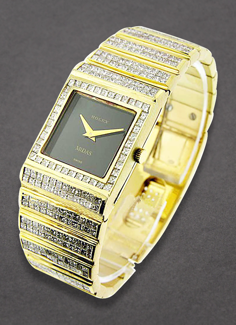 Pre-Owned Rolex King Midas in Yellow Gold