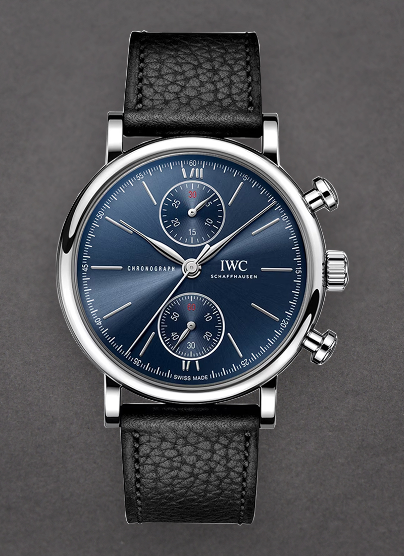 IWC Portofino Chronograph 39mm Laureus Sport For Good Edition in Steel