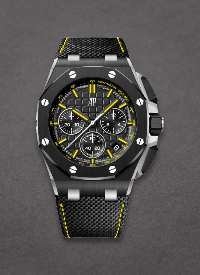 Audemars Piguet Royal Oak Offshore Chronograph 43mm End of Days in Black Ceramic