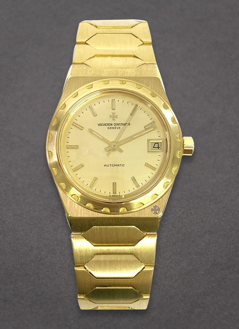 Vacheron Constantin Classic Mens 34mm Automatic in Yellow Gold