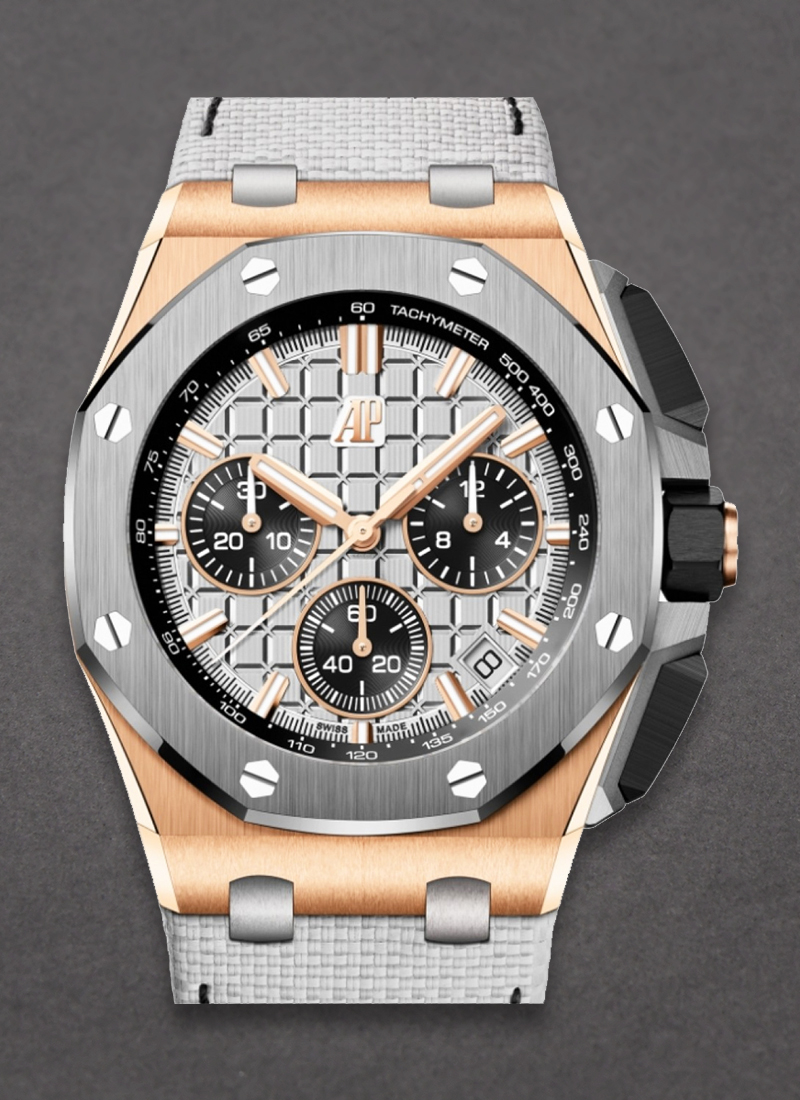 Audemars Piguet Royal Oak Offshore Chronograph 43mm in Rose Gold with Titanium Bezel