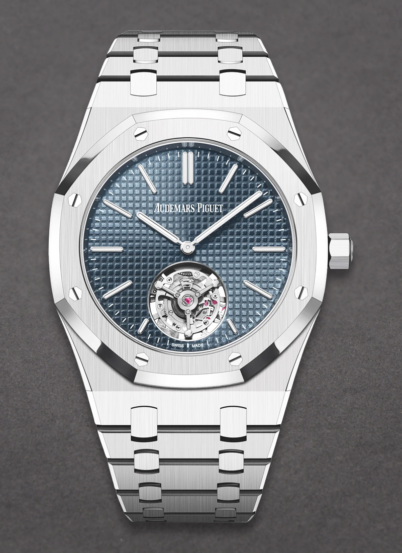 Audemars Piguet Royal Oak 39 Blue Dial Stainless Steel Watch 26670ST.OO.1240ST.01 Eleven Eleven NY 11 11NY