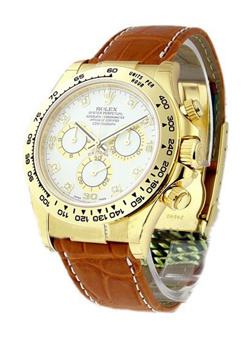 Pre-Owned Rolex Daytona Cosmograph 40mm in Yellow Gold