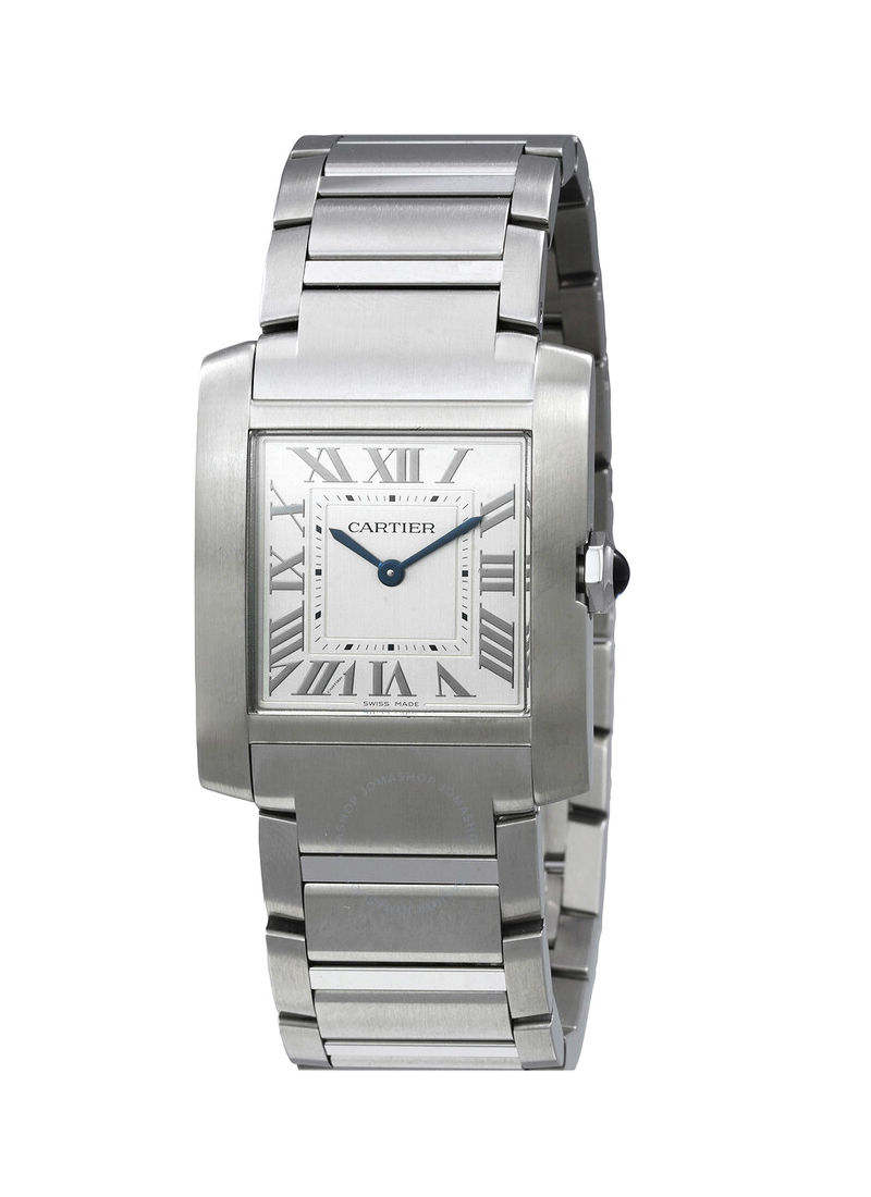 Cartier Tank Francaise Medium Size in Stainless Steel