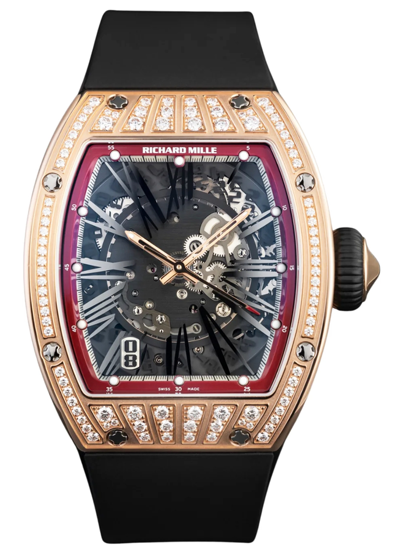 Richard Mille RM-23 Automatic in Rose Gold with Medium Diamond Set