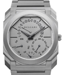 Octo FInissimo 40mm in Titanium on Titanium Bracelet with Grey Dial
