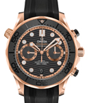 Seamaster Diver  007 Edition  Titanium Case with Black Ceramic Bezel on NATO Strap with Brown Dial