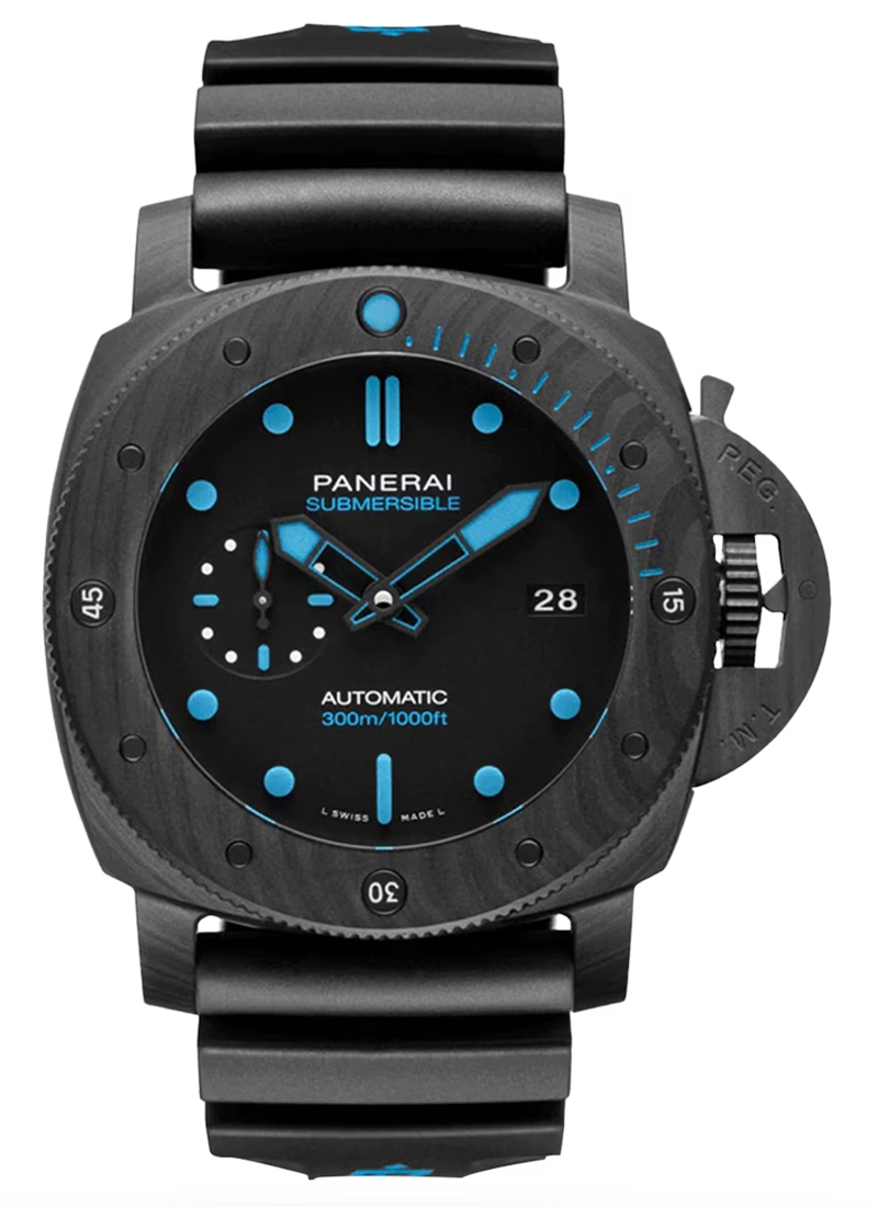 Panerai Pam 2616 - Submersible 47mm in Carbotech