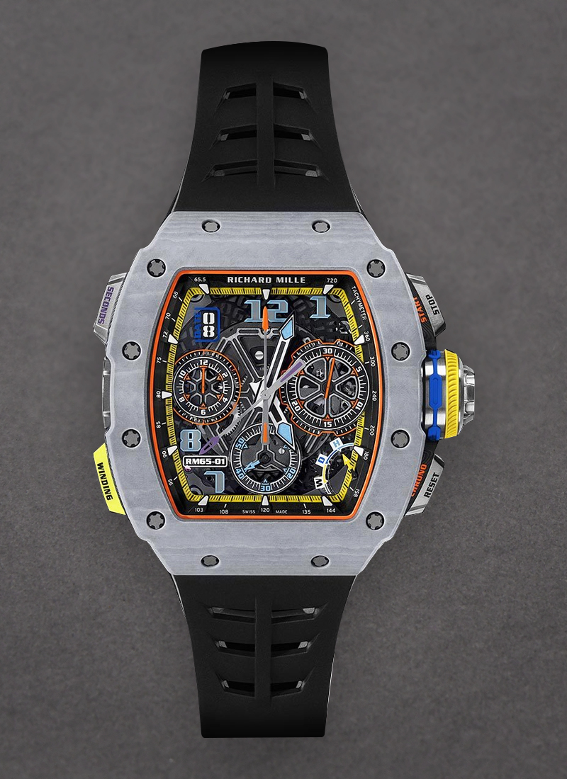 Richard Mille RM 65-01 Split-seconds Chronograph in Carbon TPT