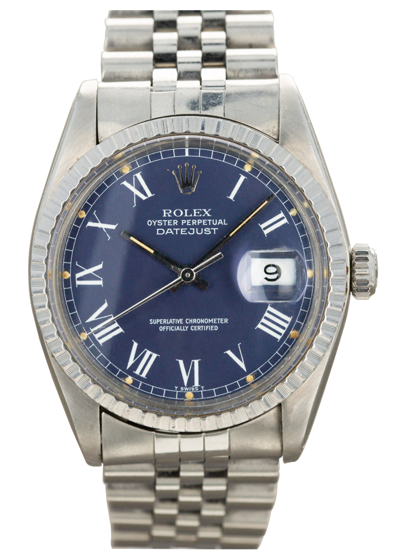 Pre-Owned Rolex Datejust 36mm in Steel with Fluted Bezel