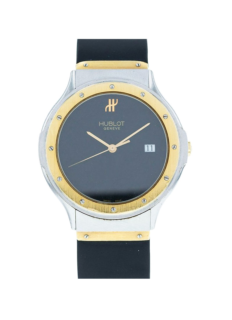 Hublot Classic 36mm in Steel with Yellow Gold Bezel