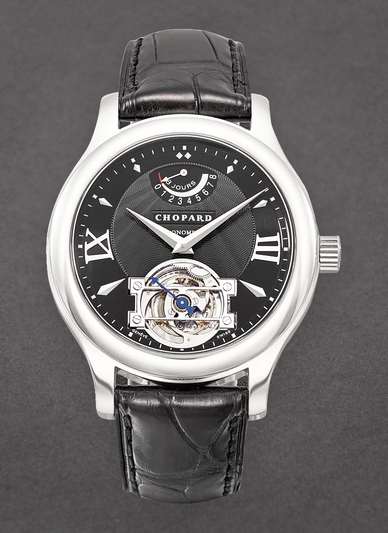 Chopard L.U.C. 8 Tourbillon in 18kt White Gold