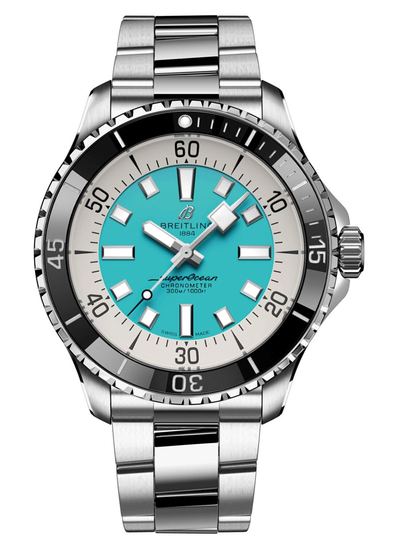 Breitling Superocean Automatic 44mm in Steel with Black Bezel