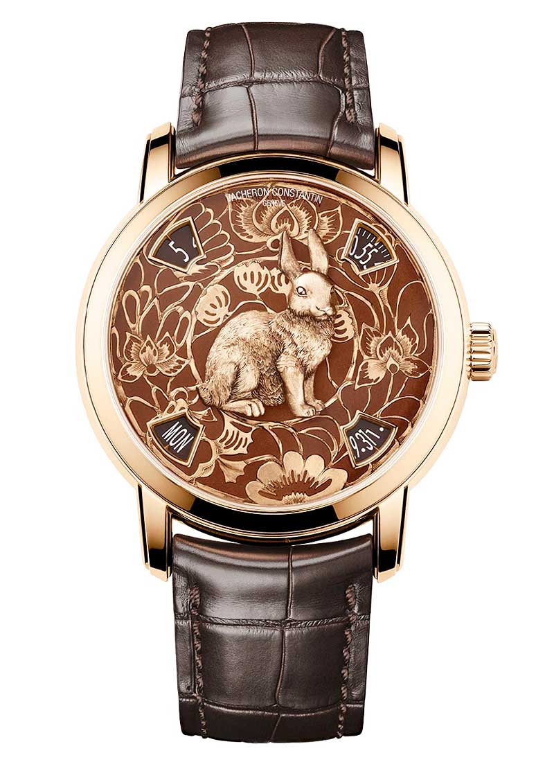 Vacheron Constantin Métiers d'Art The Legend of the Chinese Zodiac Year of the Rabbit in Rose Gold