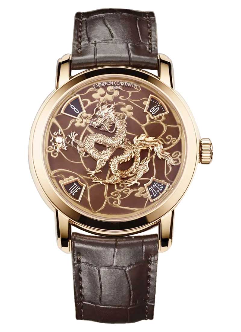 Vacheron Constantin Métiers d'Art The Legend of the Chinese Zodiac Year of the Dragon in Rose Gold