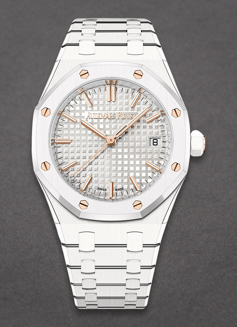 Audemars Piguet Royal Oak Automatic 34mm in White Ceramic